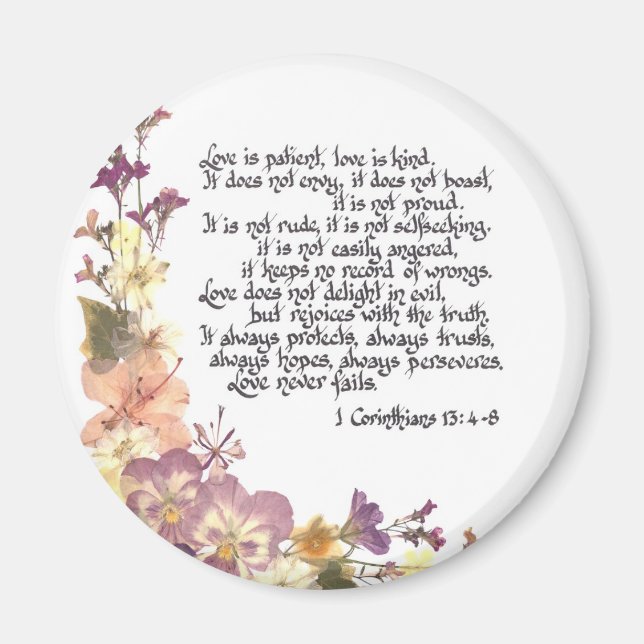 Kärlek är patient magnet (Framsidan)