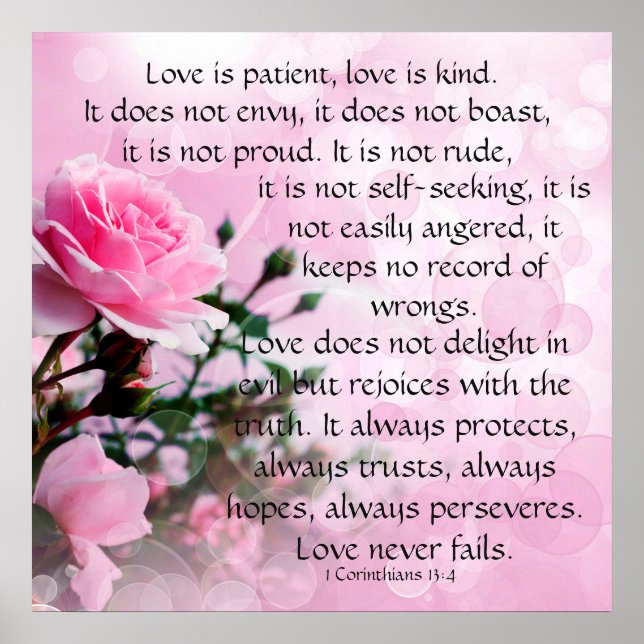 Kärlek är patient poster (Framsidan)