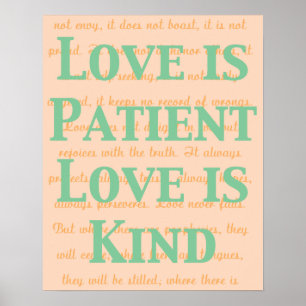 Kärlek är Patient Poster