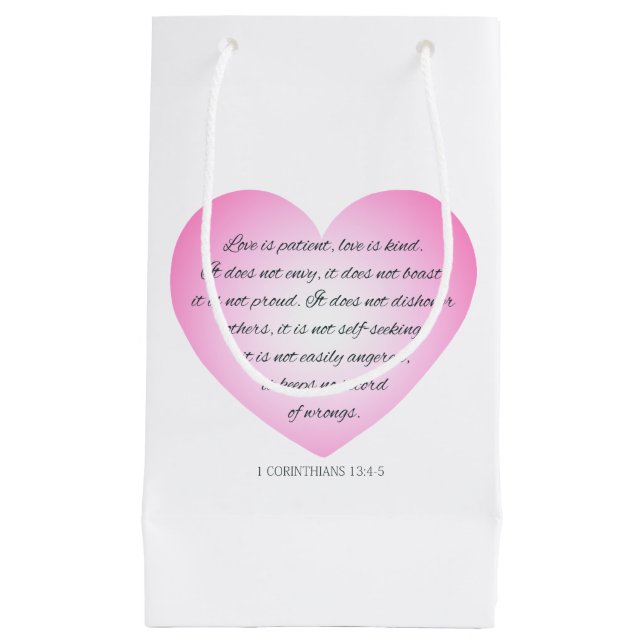 Kärlek är Patientoffert Valentine | Gift Bag (Framsidan)