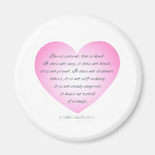 Kärlek är Patientoffert Valentine Magnet