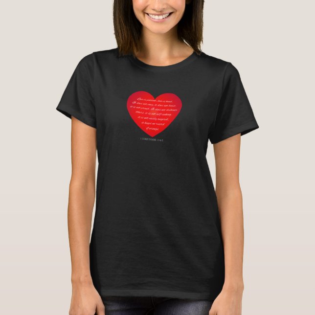 Kärlek är Patientoffert Valentine | T-Shirt (Framsida)
