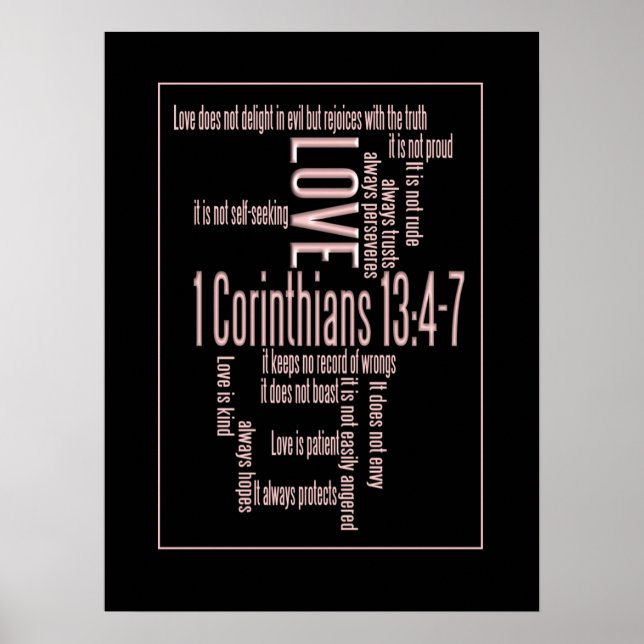 Kärlek är Patientsvart och  Poster (Framsidan)