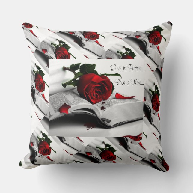 Kärlek är Pillow Klass A Cotton Dekorativ kudde/Ro Kudde (Framsida)