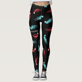 Kärlek är Real Skeleton Leggings