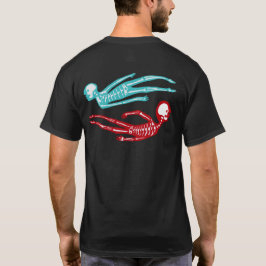 Kärlek är Real Skeleton T Shirt