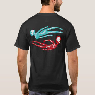 Kärlek är Real Skeleton T Shirt