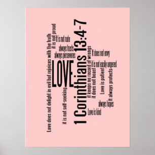 Kärlek är Rosa i patientfördämning som inte är inr Poster