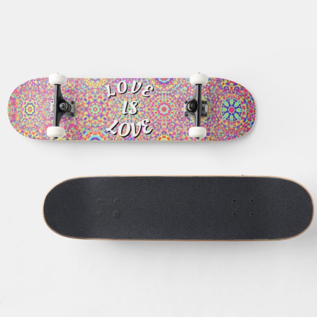 Kärlek är Skateboard Kärlek Pride (Horz)