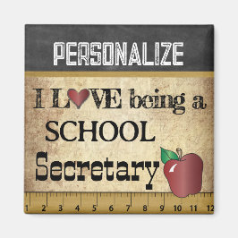 Kärlek är skolsekreterare magnet