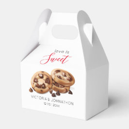 Kärlek är söt Cookie Bröllopspresentlåda Presentaskar
