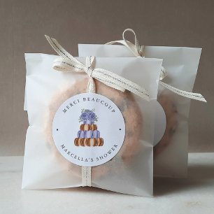 Kärlek är sötad (Macaron), Möhippa Runt Klistermärke