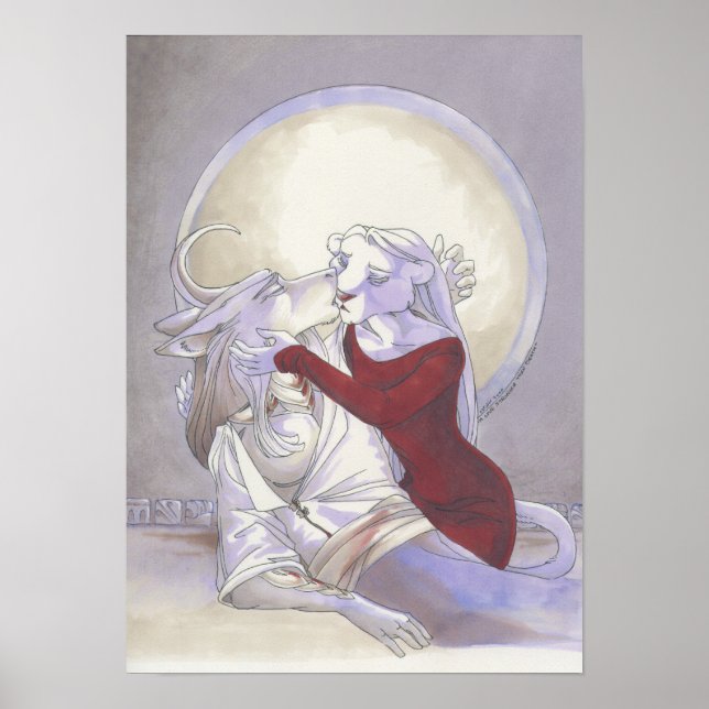 Kärlek är starkare än ödet poster (Framsidan)