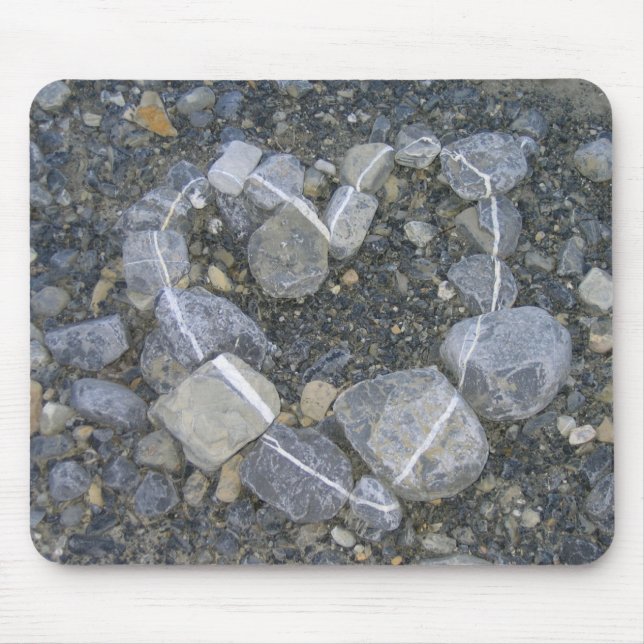 Kärlek är Sten Solid Musmatta (Framsidan)