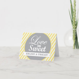 Kärlek är Sweet Enjoy Kort
