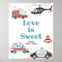 Kärlek är Sweet Ljud, larmet och greppet om din vä