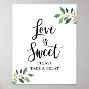 Kärlek är Sweet, var snäll och ta ett Treat Greene Poster