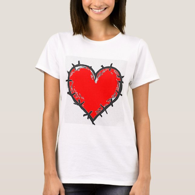 Kärlek är  t shirt (Framsida)