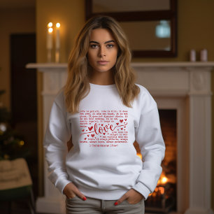 Kärlek Är Tålig Bibelvers Kristen För Henne T Shirt