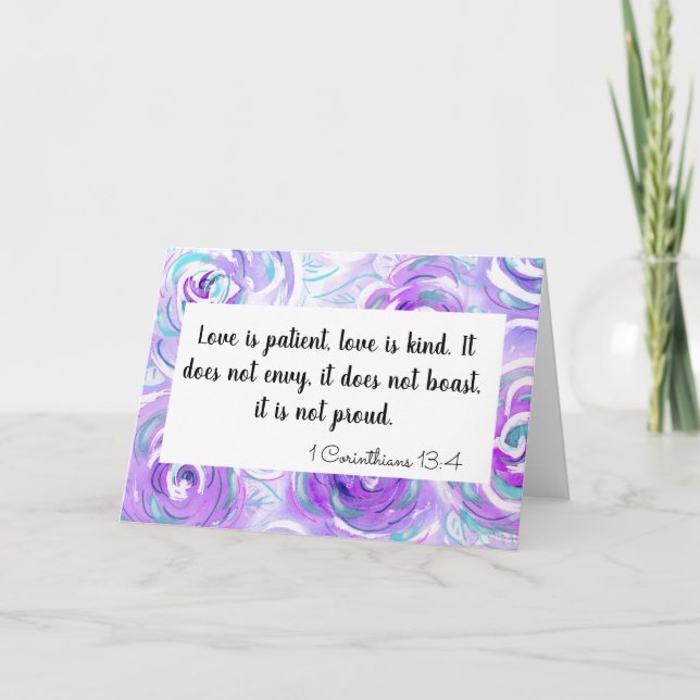 Kärlek är tålig kort (Framsida)