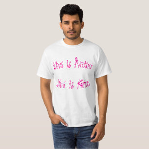 Kärlek är tålmodig, kärlek är snälla valenti tee shirt
