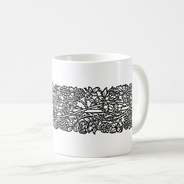 Kärlek är tillräckligt Gräns (av William Morris) Kaffemugg (Framsida höger)