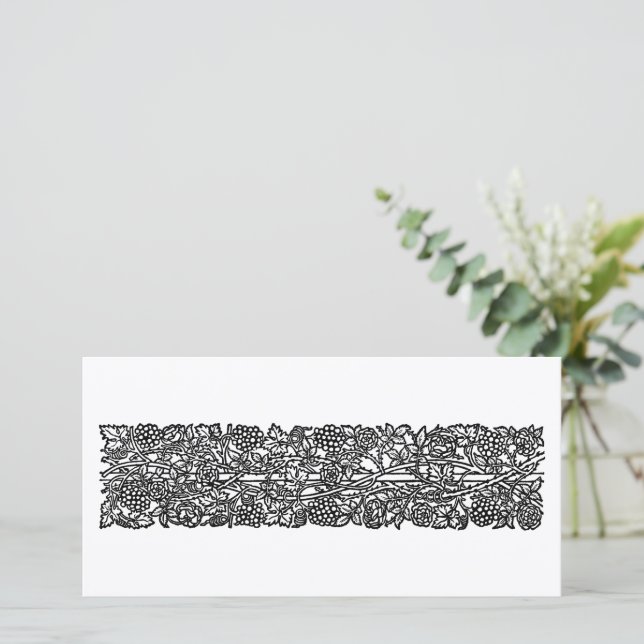 Kärlek är tillräckligt Gräns (av William Morris) Kort (Stående Fram)