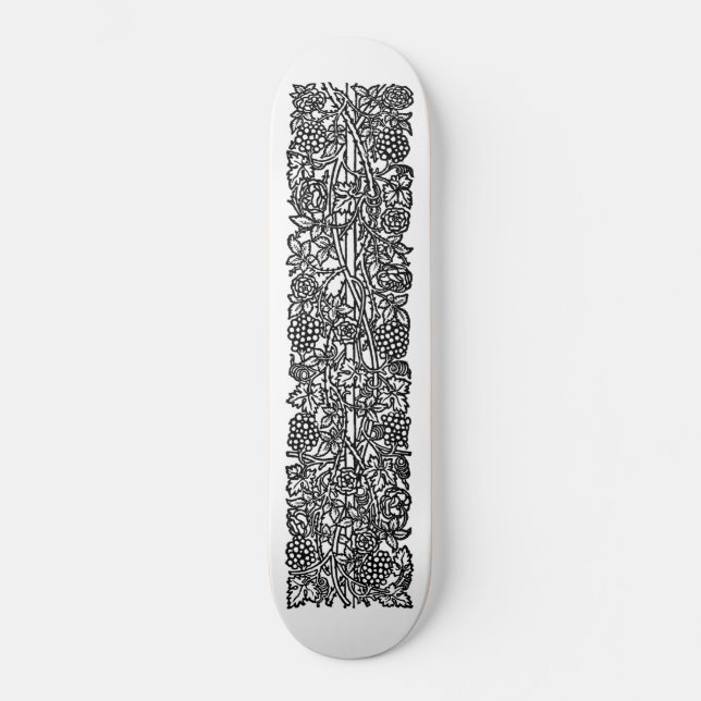 Kärlek är tillräckligt Gräns (av William Morris) Mini Skateboard Bräda 18,5 Cm (Framsida)