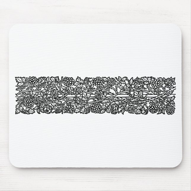 Kärlek är tillräckligt Gräns (av William Morris) Musmatta (Framsidan)