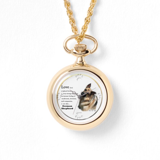 Kärlek är tyska skvallergåvor armbandsur (Framsida)