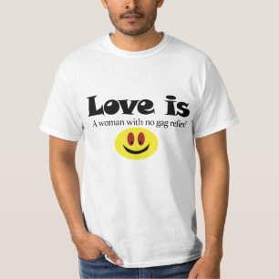 Kärlek är utslagsplatsen t-shirt