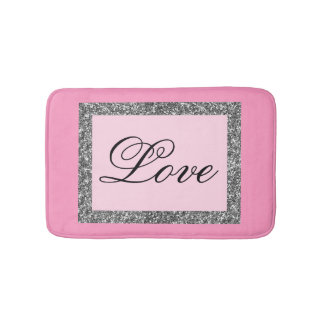 Kärlek är vacker badrumsmatta