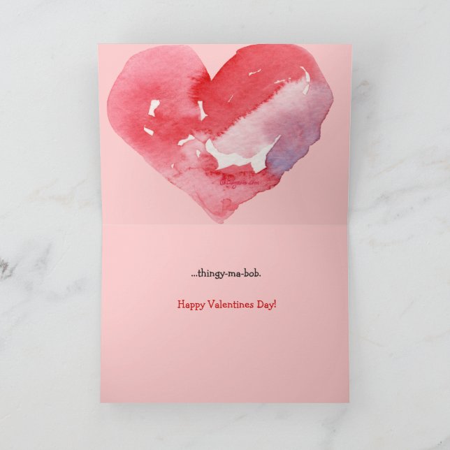 Kärlek är .... Valentine Card Helgkort (Inuti)