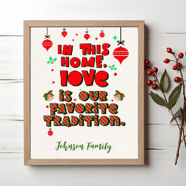 Kärlek är vår tradition - Anpassningsbarnas julhel Poster