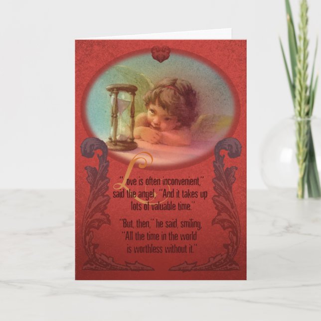 Kärlek är värd försöket! helgkort (Framsida)