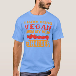 Kärlek är VEGAN Tomatis T Shirt