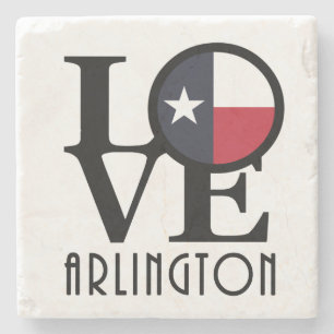 KÄRLEK Arlington Texas Stenunderlägg