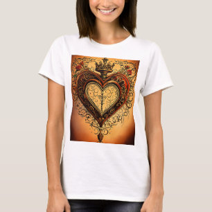 Kärlek Arrow: Traditional Tattoo-Inspired T-Shirt