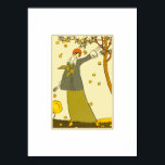 Kärlek. Art Deco Valentines dag Gift-utskrift Poster<br><div class="desc">Kärlek. Alla hjärtans dag ger bra konst med en bild av tidningen Art Deco vintage mode. Circa 1912. Matchningskort,  favoriter och presenter som finns tillgängliga i butikens Helgdagar/Alla hjärtans dagskategori.</div>