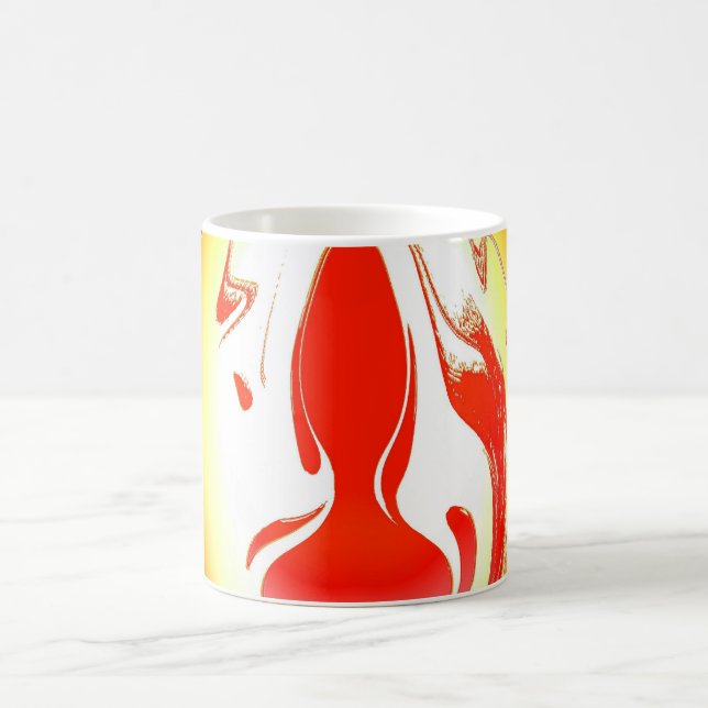 Kärlek art kaffemugg (Center)