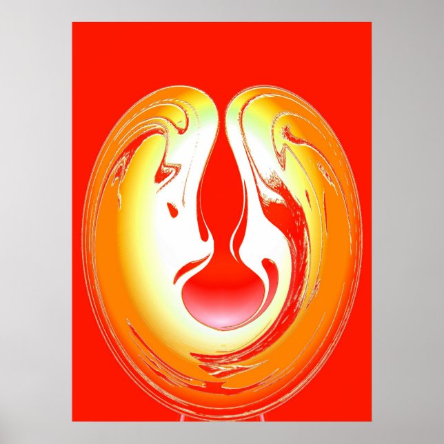 Kärlek art poster (Framsidan)