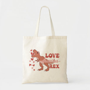 Kärlek-Asaurus Rex Funny Tygkasse