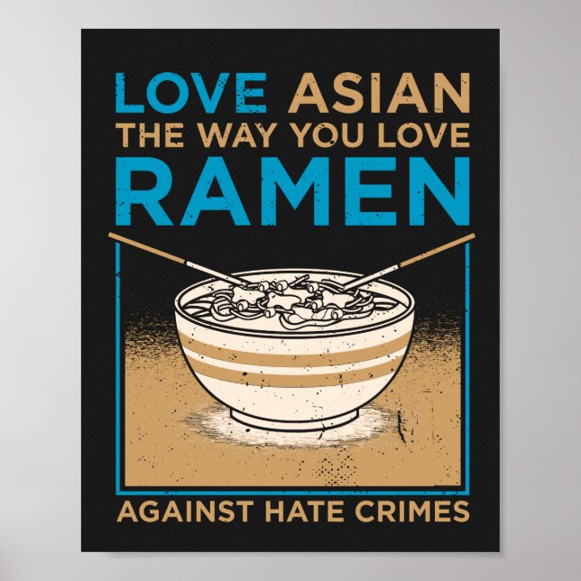 Kärlek asiatisk hur du tycker om Ramen Poster (Framsidan)