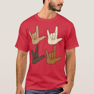 KÄRLEK ASL 5 T SHIRT