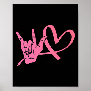 Kärlek Asl Teacher - teckenspråk Poster