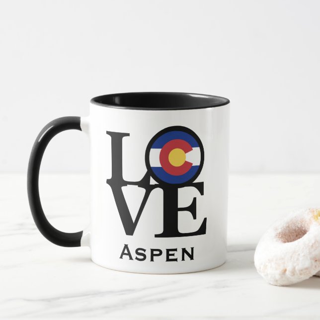 KÄRLEK Aspen Colorado Mugg (Med munk)