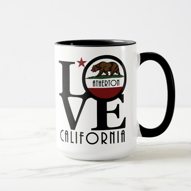 KÄRLEK Atherton California 15oz Mugg (Höger)