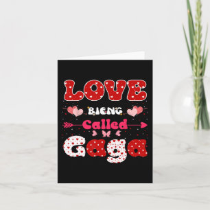 Kärlek Att Bli Kallad Gaga Rolig Mors Dag För Kvin Kort