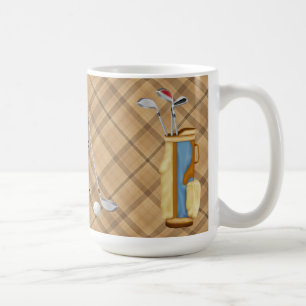 Kärlek att golf kaffemugg