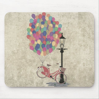 Kärlek att rida min cykel med ballonger, om även musmatta